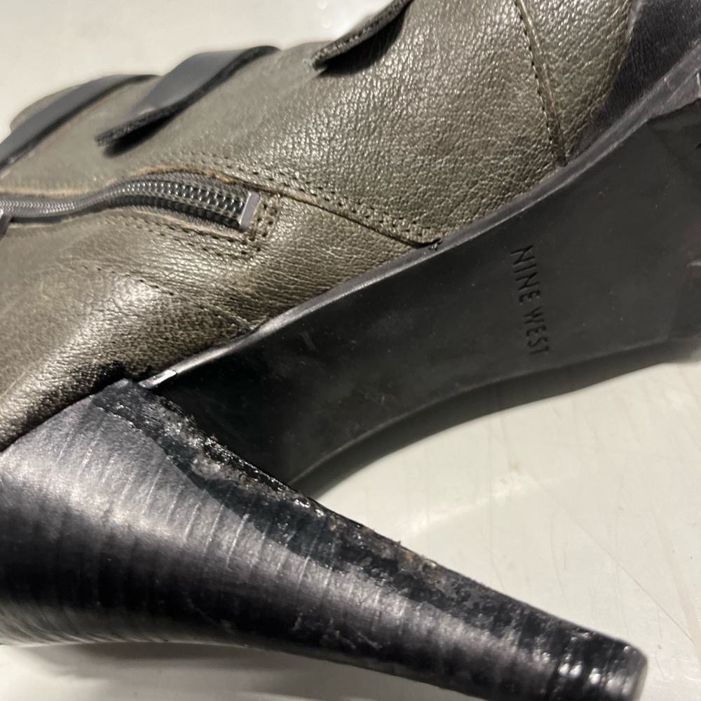 Nine West Women’s Booties Heels 7.5 - Picture 9 of 12